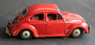 Bandai Volkswagen Beetle 1968 tinmodel with glasmotor batterie operated (6689)